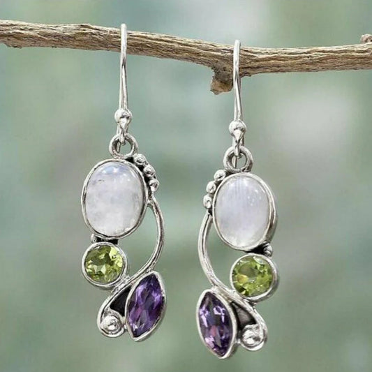 Elegant Gemstone Earrings