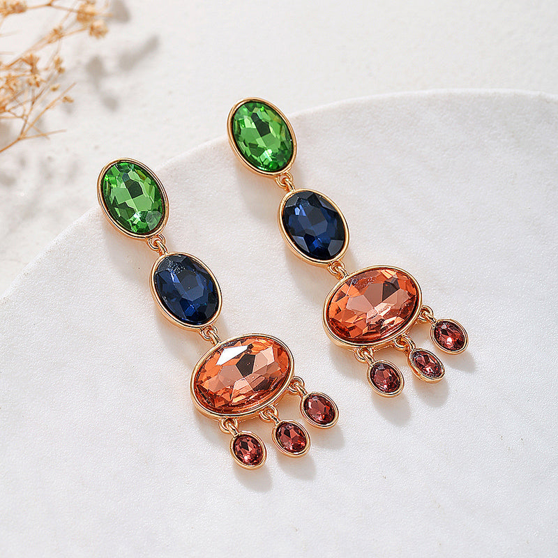 Elegant Gemstone Earrings