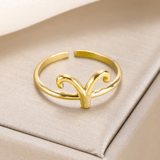 Elegant Gold Cuff Ring