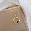 Elegant Gold Dolphin Necklace