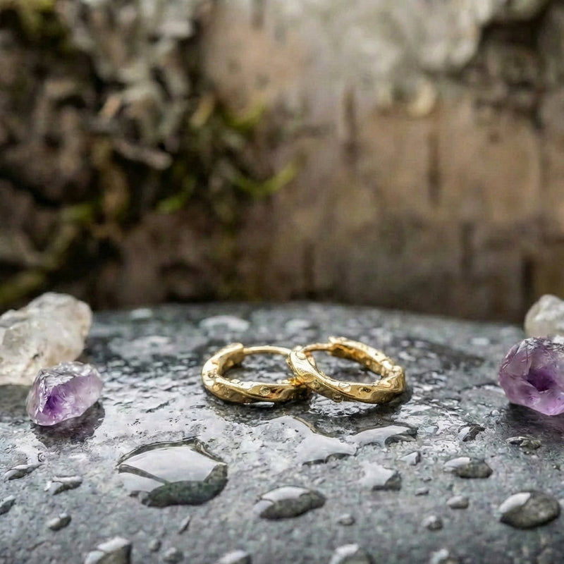 Elegant Gold Hoop Earrings