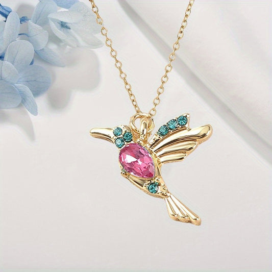 Elegant Hummingbird Necklace
