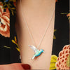 Elegant Hummingbird Necklace