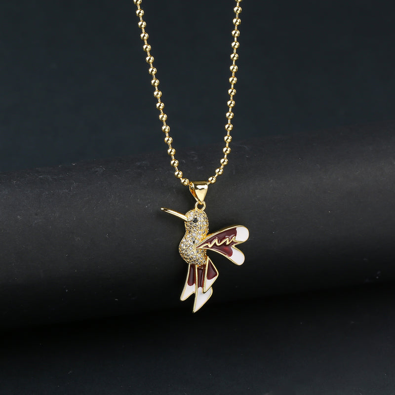 Elegant Hummingbird Necklace