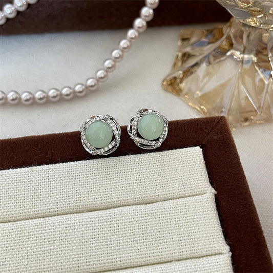 Elegant Jade Earrings