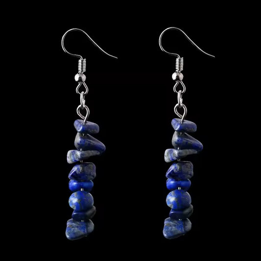 Elegant Lapis Lazuli Earrings