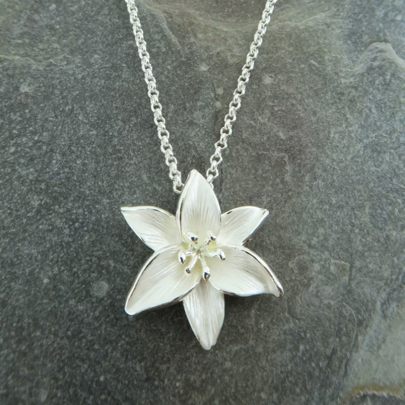 Elegant Lily Necklace