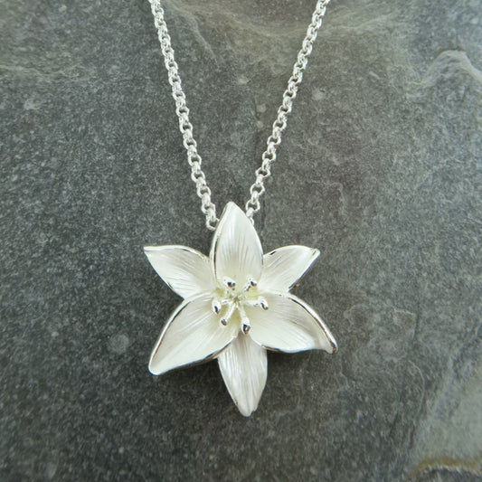 Elegant Lily Necklace