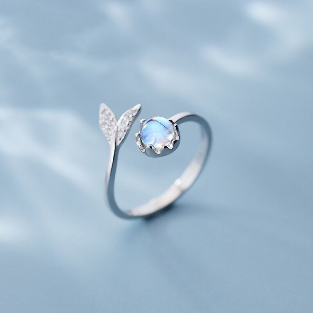 Elegant Moonstone Ring