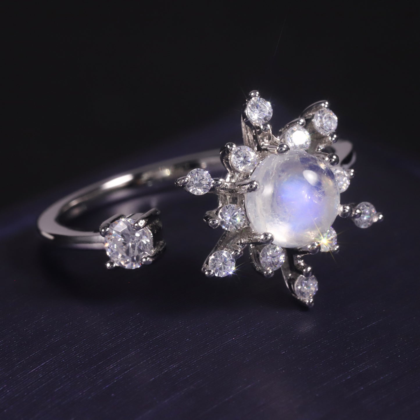 Elegant Moonstone Ring