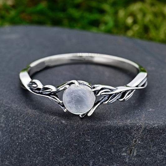 Elegant Moonstone Ring