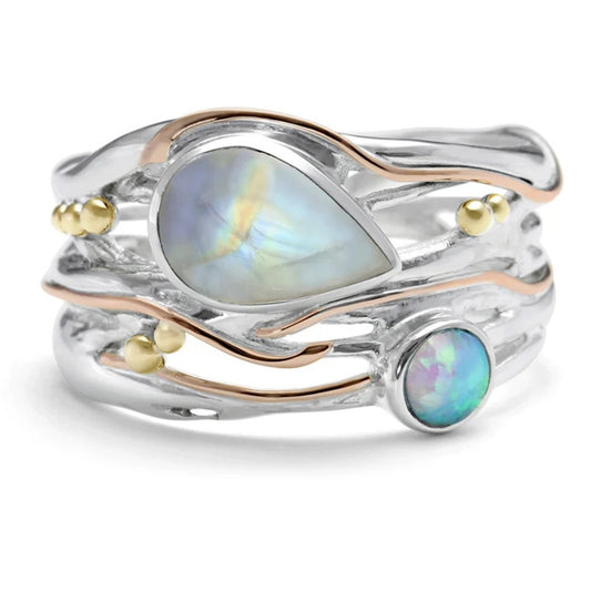 Elegant Moonstone Ring