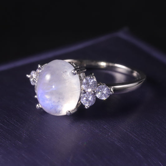 Elegant Moonstone Ring