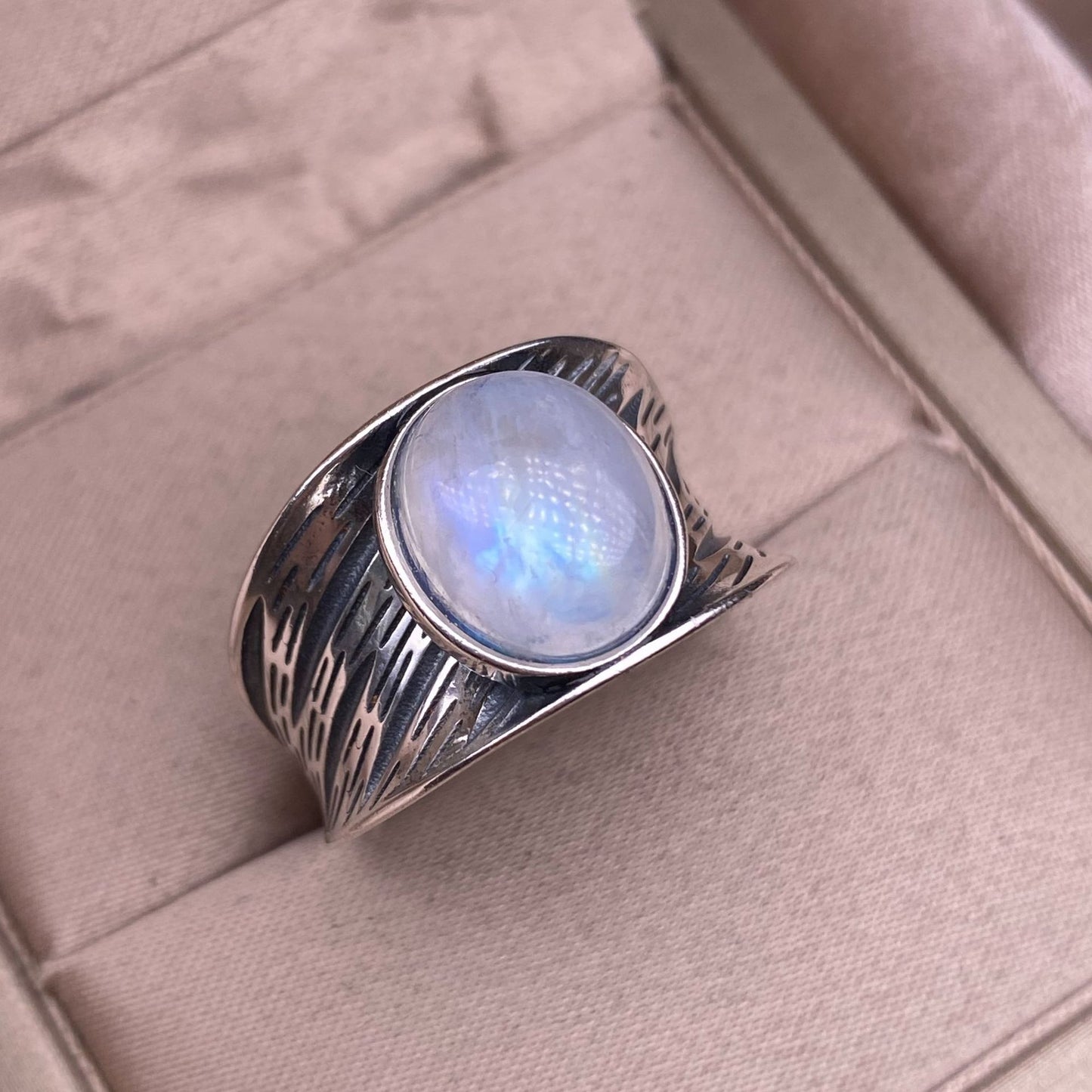 Elegant Moonstone Ring