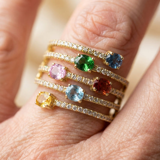 Elegant Multicolor Statement Ring