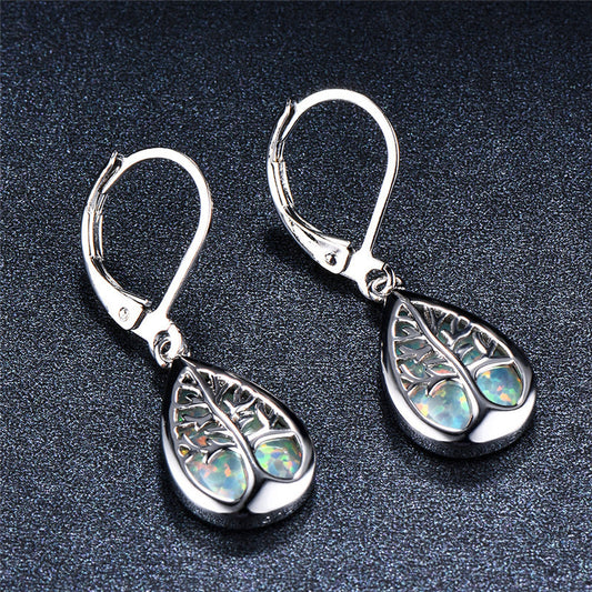 Elegant Opal Earrings