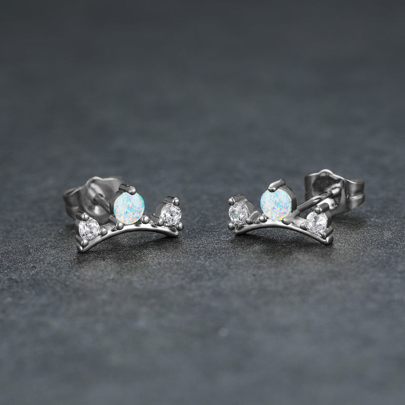 Elegant Opal Earrings