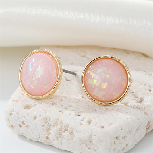 Elegant Opal Earrings