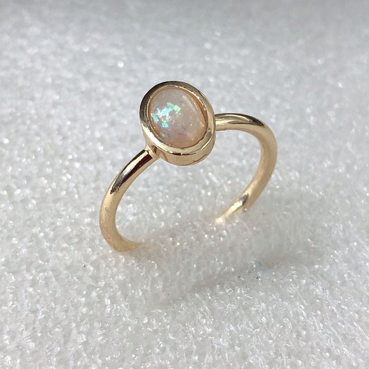 Elegant Opal Ring