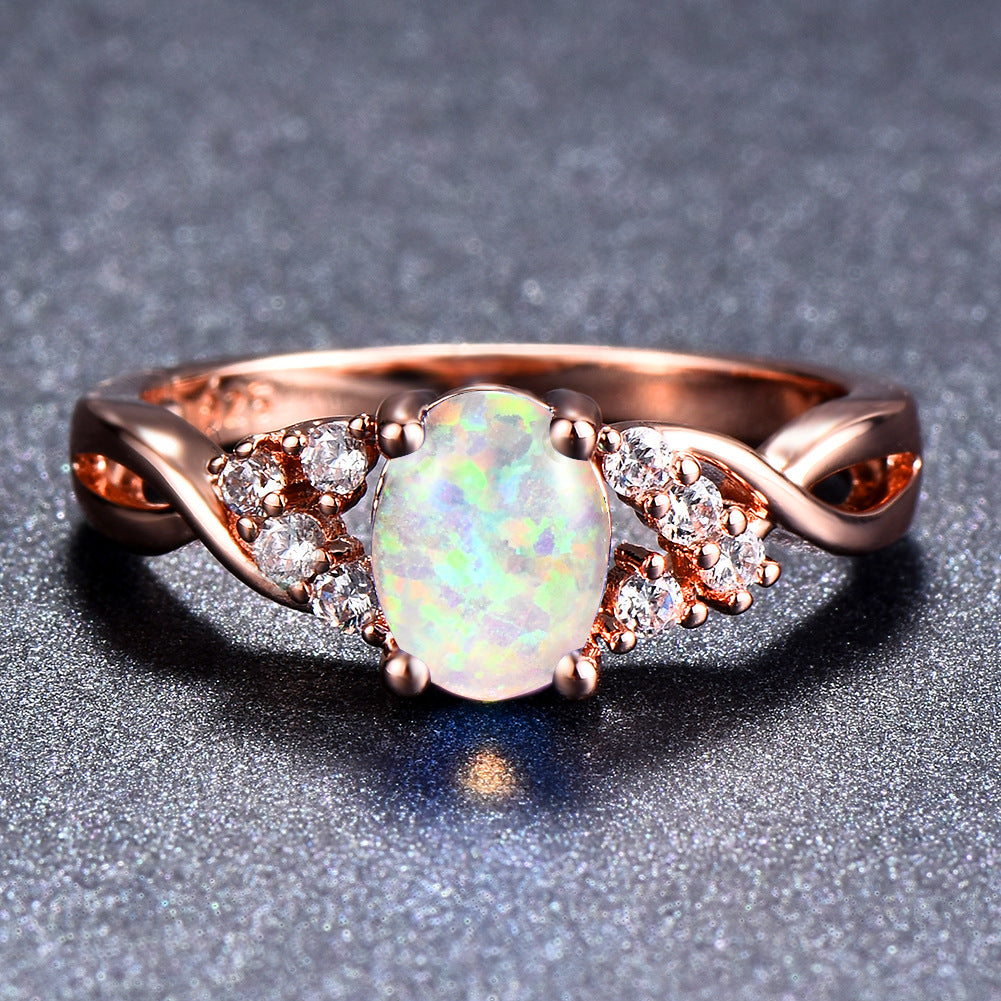 Elegant Opal Ring