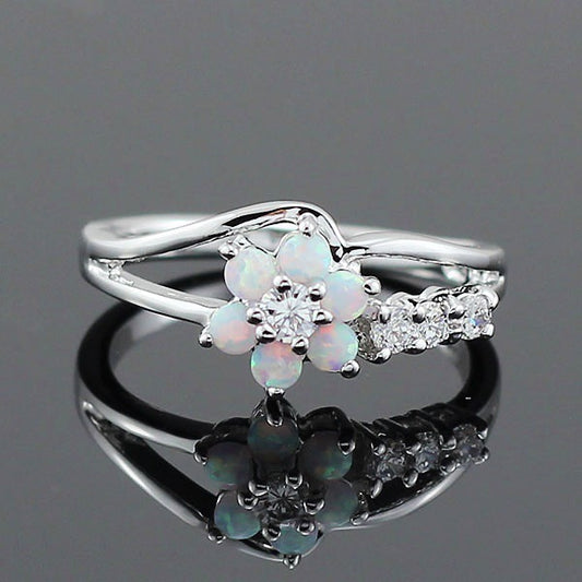 Elegant Opal Ring