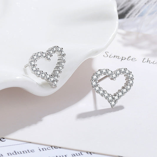 Elegant Open Heart Crystal