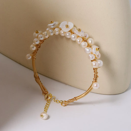 Elegant Pearl Bracelet