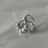 Elegant Pearl Cluster Ring