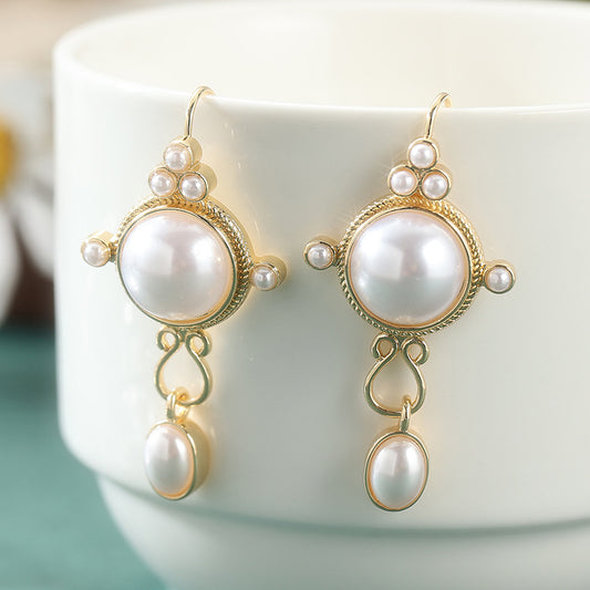 Elegant Pearl Earrings