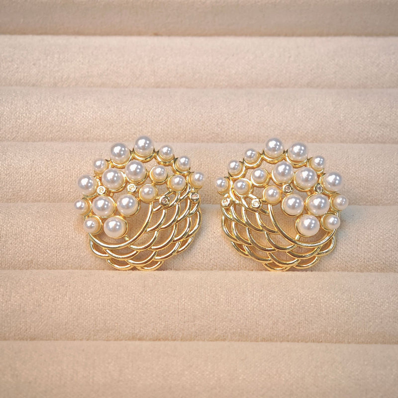 Elegant Pearl Earrings