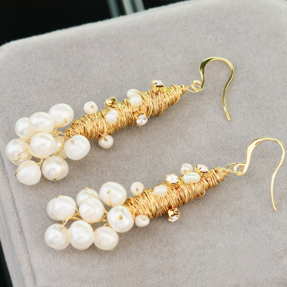 Elegant Pearl Earrings