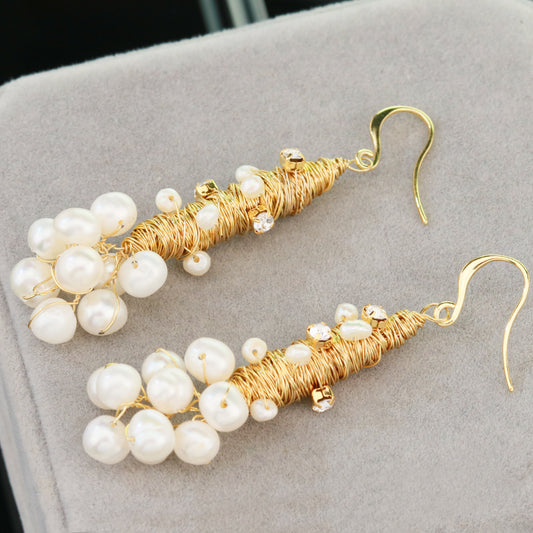 Elegant Pearl Earrings