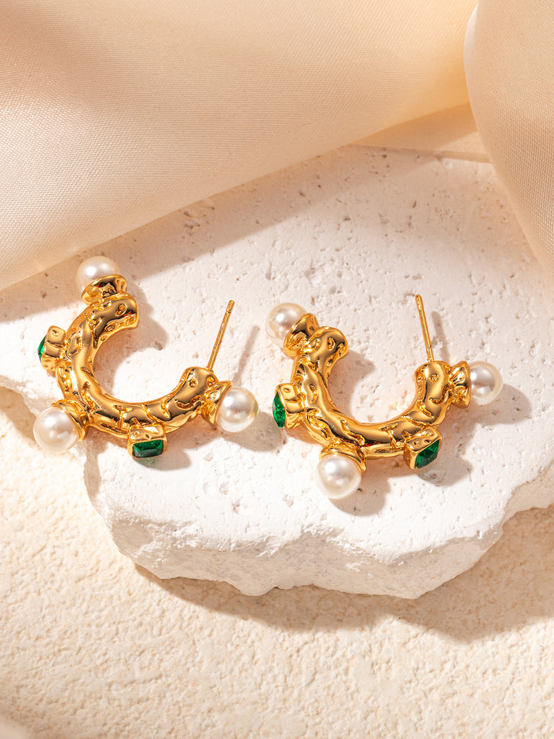 Elegant Pearl Earrings