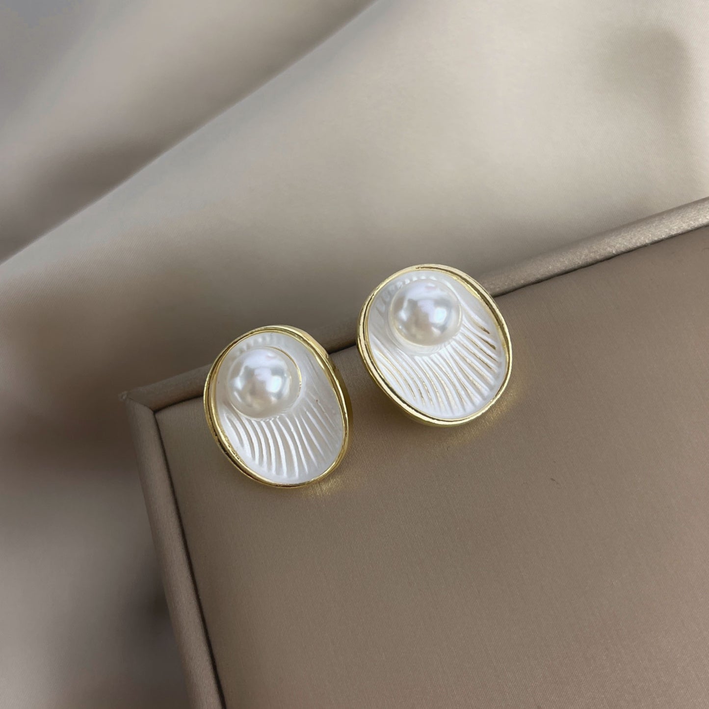 Elegant Pearl Earrings