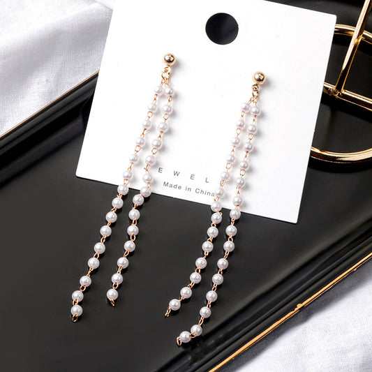 Elegant Pearl Earrings