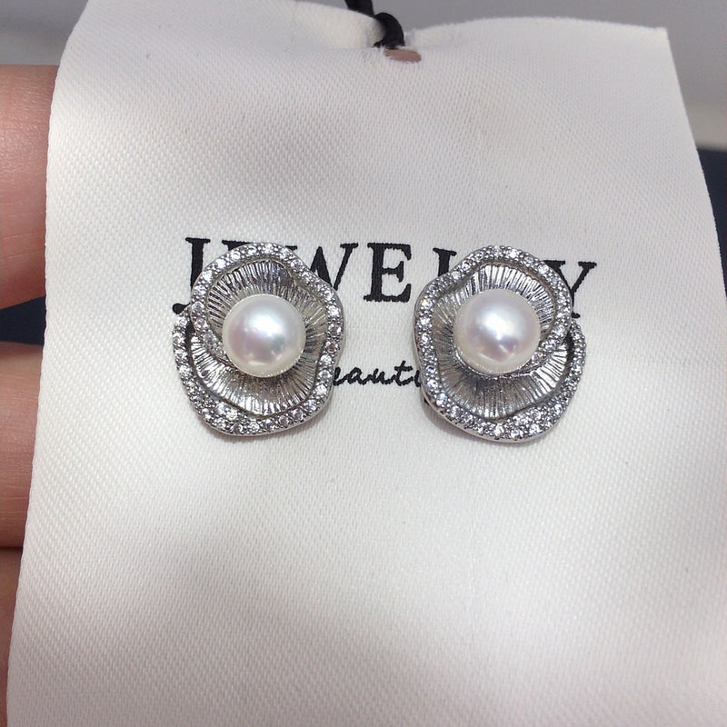 Elegant Pearl Earrings