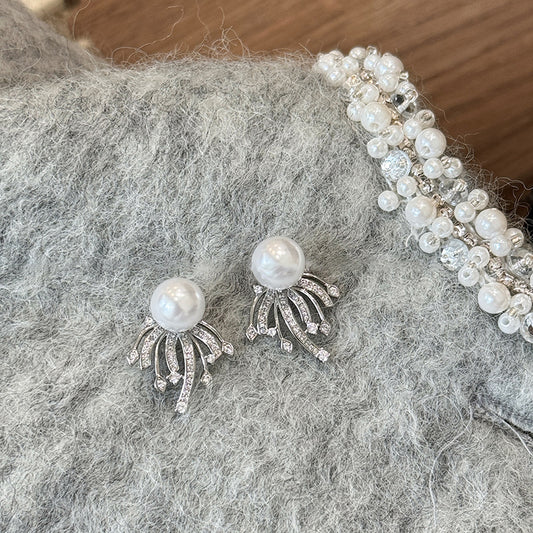 Elegant Pearl Earrings