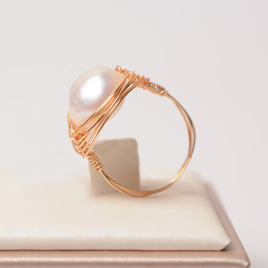 Elegant Pearl Ring