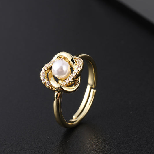 Elegant Pearl Ring