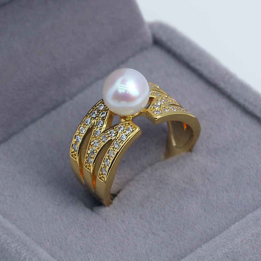 Elegant Pearl Ring