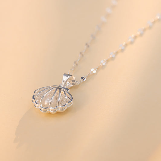 Elegant Pearl Shell Necklace