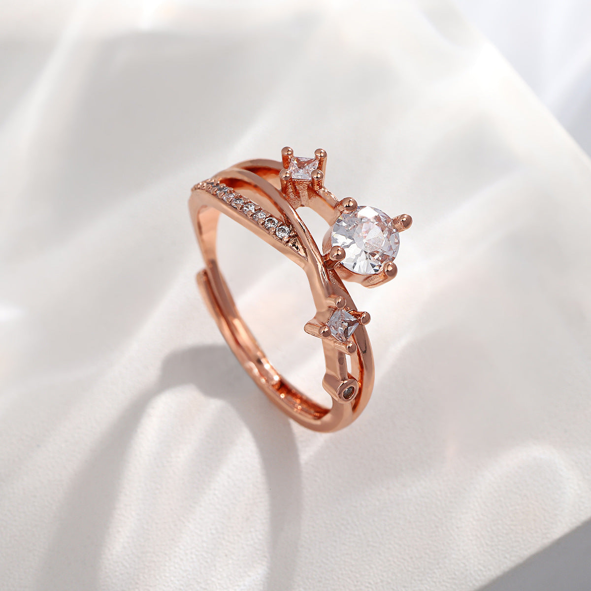 Elegant Rose Gold Ring