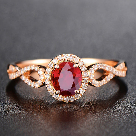 Elegant Ruby Ring