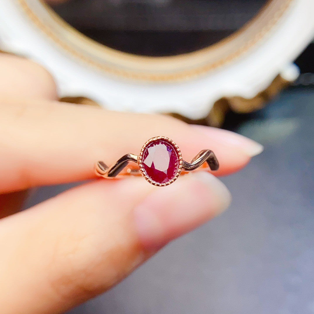 Elegant Ruby Ring