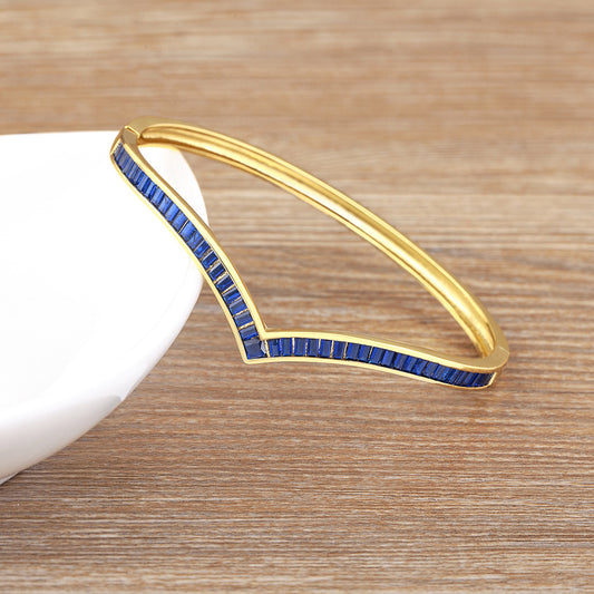 Elegant Sapphire Bracelet