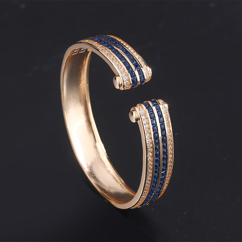 Elegant Sapphire Bracelet