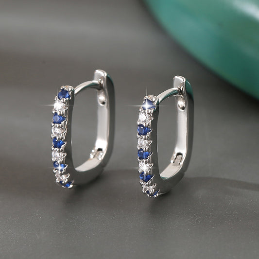 Elegant Sapphire Earrings