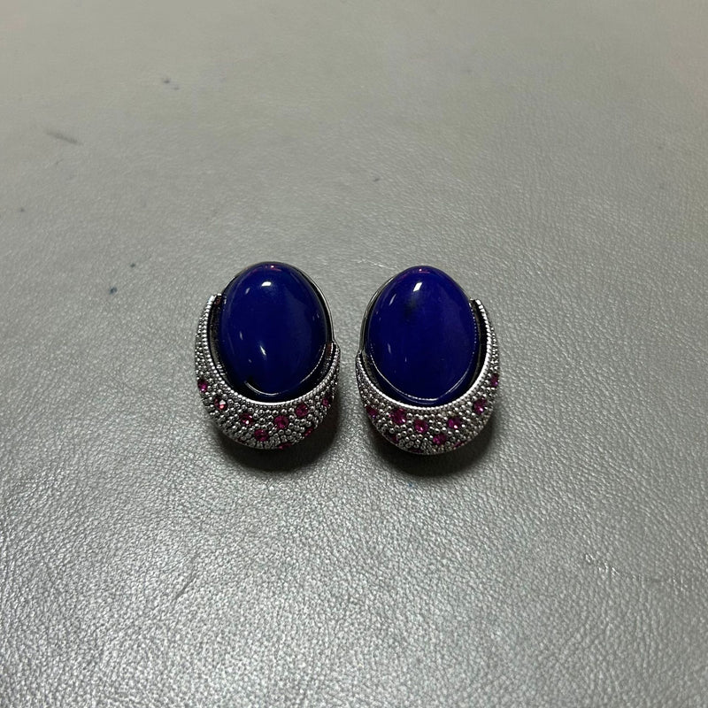 Elegant Sapphire Earrings