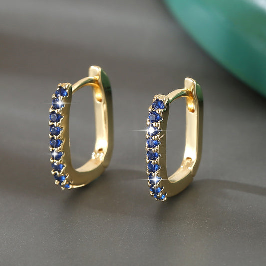 Elegant Sapphire Earrings