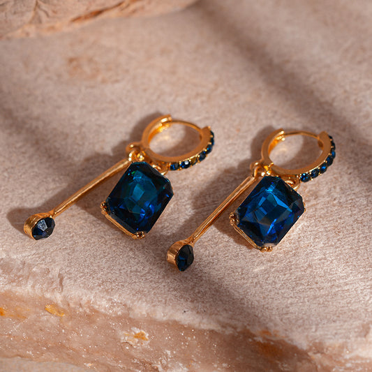 Elegant Sapphire Earrings